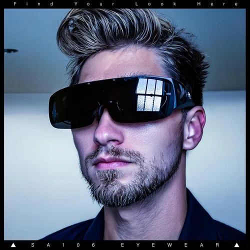 Vista 3 de SA106 Barricade - Gafas de sol polarizadas grandes para hombre