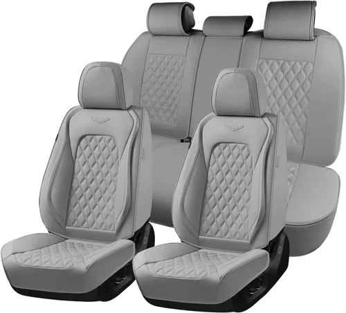 Vista 77 de Coverado Fundas de asiento delantero, fundas de asiento delantero de automóvil, fundas de asiento de piel de napa para automóviles, fundas