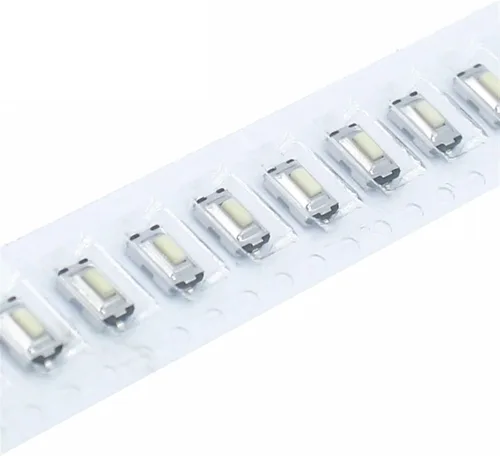 Vista 4 de 1000PCS Touch Micro Switch 3X6X2.5MM 3 * 6 * 2.5 SMD White Button Head (Color : Bags)