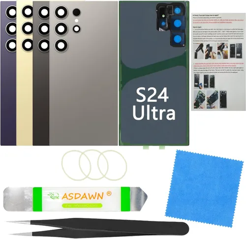 Vista 34 de Para Galaxy Note 8 SM-N950 All Carriers Reemplazo de cristal del panel Cinta preinstalada + lente de cámara preinstalada + kit de herramientas