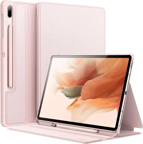 Vista 10 de JETech Funda tipo libro para Samsung Galaxy Tab S8 Plus/S7 FE/S7 Plus de Negro