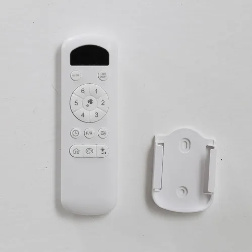 Vista 7 de Sofucor Ventilador de techo con luces, ventilador de techo de montaje empotrado de 42 pulgadas con luz y control remoto, aspas ABS de perfil bajo