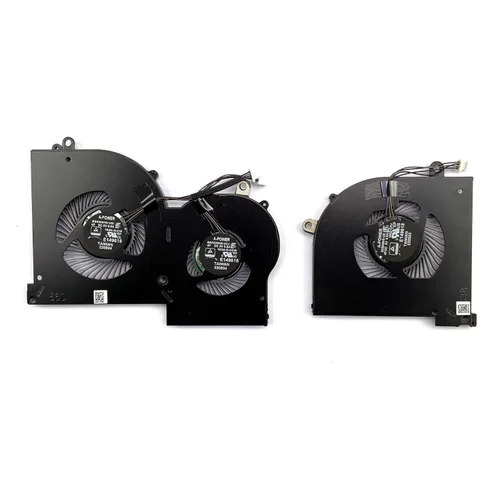 Vista 9 de BestParts Nuevo reemplazo original del ventilador de refrigeración de CPU+GPU para MSI GS65 Stealth Thin, P/N: MS-16Q2 MS-16Q3, 16Q2-CPU 16Q2-G-CCW