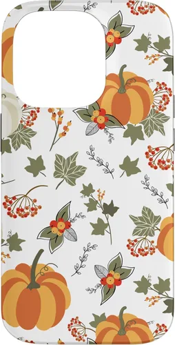 Vista 16 de Fall Leaves Autumn Pumpkin Pattern Autumn Vibes Color Case for iPhone 17