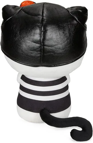 Vista 4 de Kidrobot Hello Kitty Bandit - Peluche de Halloween de 13 pulgadas