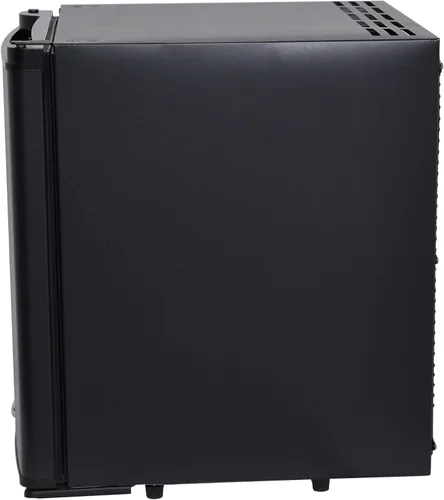 Vista 3 de Enfriador de vino de 15 pulgadas debajo del mostrador, refrigerador de vino integrado de 33 botellas, puerta de vidrio debajo del gabinete, acero