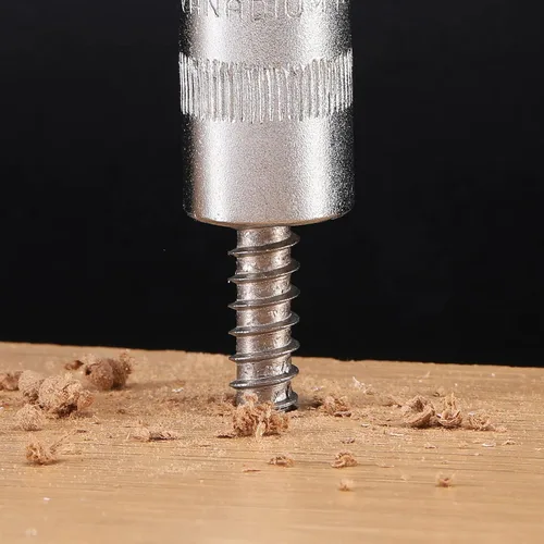 Vista 5 de Tornillos de cabeza hexagonal de 1/2" x 2" con rosca parcial, 10 piezas de acero inoxidable 304 18-8, tornillos hexagonales para madera de SG TZH