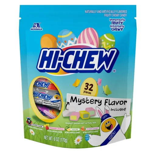 Vista 17 de HI-CHEW Mezcla Superfruit, 3.17 oz, 6 piezas, sin gluten, elaborada con sabores de frutas naturales y artificiales