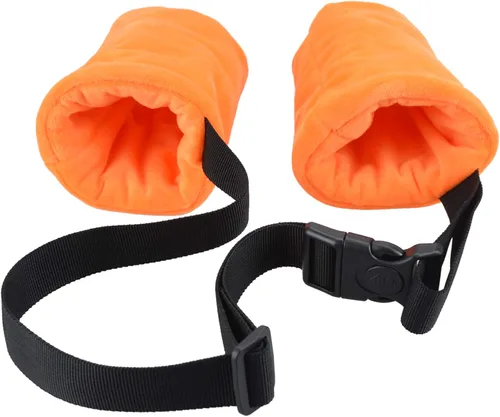 Vista 3 de Coderas protectoras de forro polar con almohadilla de algodón para perros para prevenir lesiones (pequeño)