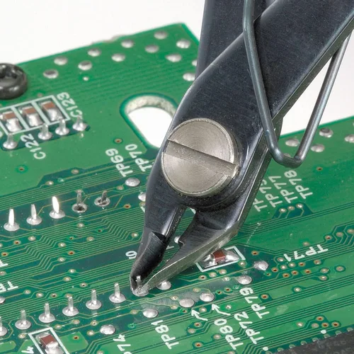 Vista 3 de ENGINEER Microcortadores NZ-12G ESD-Safe de 4.921 in. Fabricado en Japón. Cuchillas de corte completamente descargadas y superfinas