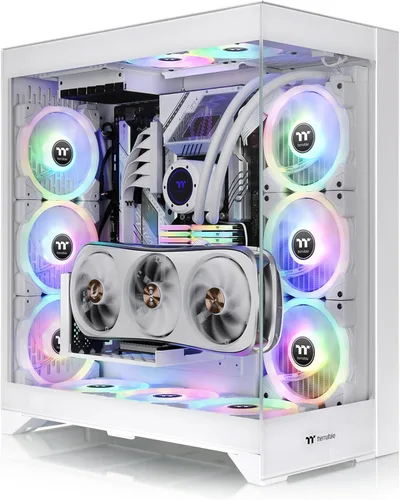 Vista 8 de CTE E600 MX Negro Mid Tower E-ATX Funda con diseño de eficiencia térmica centralizada; malla intercambiable y panel frontal TG; soporte de montaje