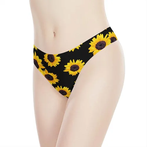 Vista 5 de Tanga sin costuras para mujer, tangas invisibles, de tiro bajo