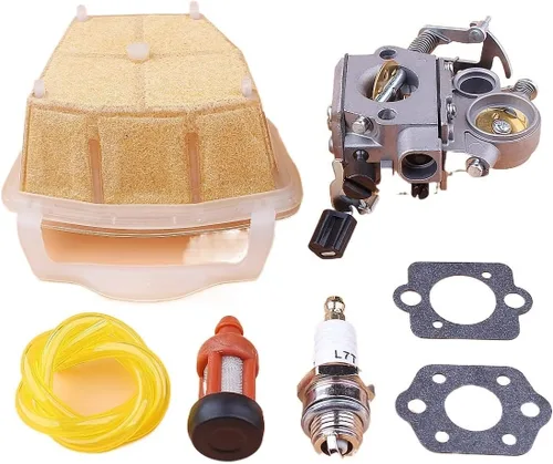 Vista 2 de Kit de afinación de carburador compatible con Stihl MS311 MS391 MS362 Motosierra Filtro de combustible de aire compatible con motosierra gasolina
