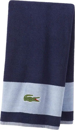 Vista 5 de Lacoste Match - Toalla de baño, 100% algodón, 600 GSM, 30 x 52 pulgadas, acantilado