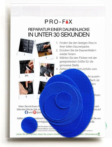 Vista 12 de Kit de parches de reparación autoadhesivos impermeables – Solución de 30 segundos para chaquetas de plumón, tiendas de campaña, sacos de dormir