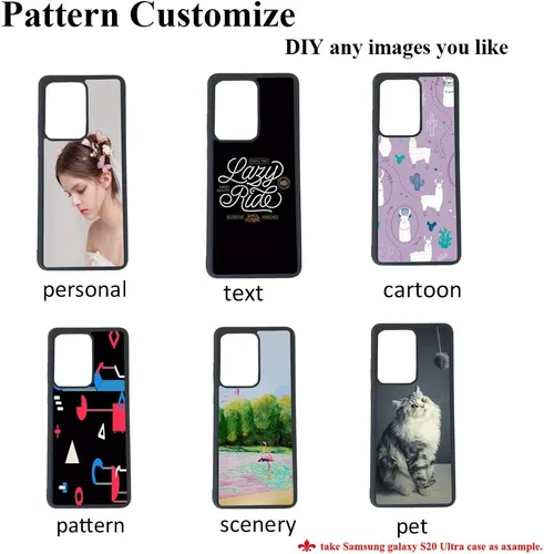 Vista 6 de JUSTRY Funda protectora para Samsung Galaxy A20/A30, de goma suave, antihuellas, antihuellas, antideslizante, para bricolaje, 5 unidades FUNDA