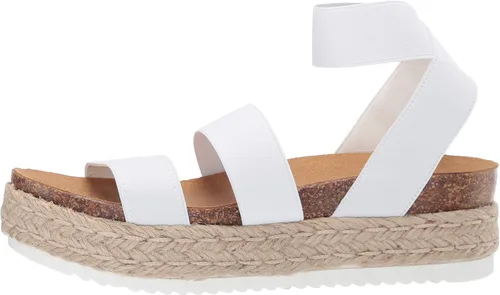 Vista 8 de Steve Madden - Sandalia de cuña Kimmie para mujer