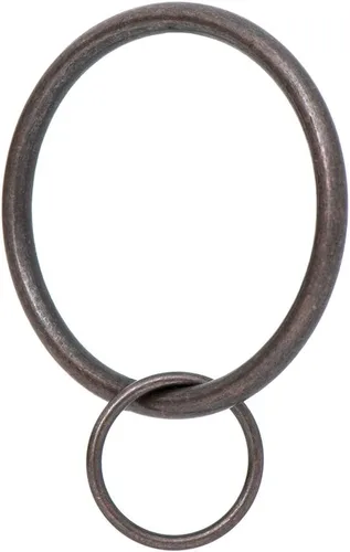 Vista 7 de Ivilon Anillos de Cortina con Ojales de Tapicería - Anillo de 1.7" para Pasadores de Gancho, Juego de 14 - Latón Antiguo Ant Brass