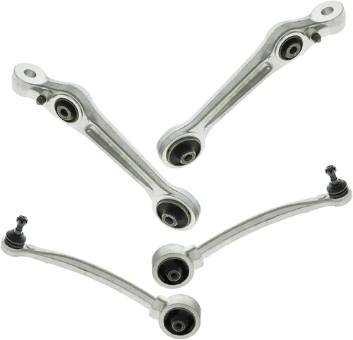 Vista 116 de TRQ Brazo de control superior e inferior del lado del conductor y del pasajero con juego de rótulas compatible con Chevrolet GMC 89-02