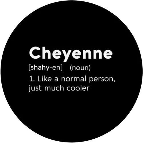 Vista 3 de Cheyenne Love Nombre personalizado Mujer BFF Girl Definición PopSockets PopGrip intercambiable