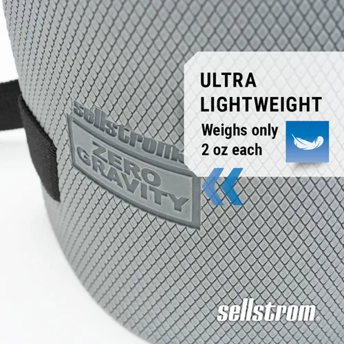 Vista 2 de Sellstrom KneePro ZeroGravity - Rodilleras protectoras con acolchado de espuma gruesa, comodidad durante todo el día, sin marcas, ajuste universal
