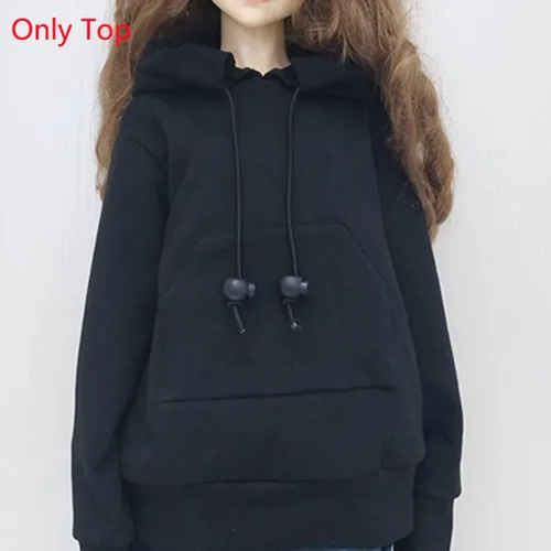 Vista 4 de Ropa para muñecas 1/3 1/4 1/6 BJD Toys Ropa de muñecas (1/3, negro)