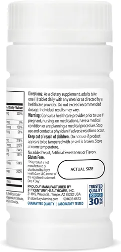 Vista 6 de 21st Century One Daily Men's 50+ Tablets, 100