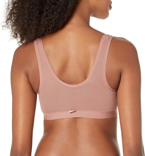 Vista 2 de DKNY Bralette modal con cuello redondo para mujer