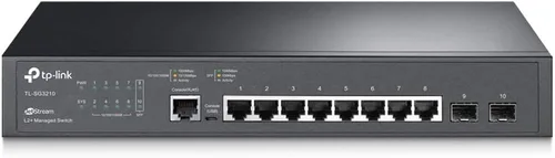 Vista 12 de TP-Link TL-SG2008 V3 8 puertos Gigabit Smart Managed Switch Omada SDN Integrado IPv6 Enrutamiento estático L2/L3/L4 QoS, IGMP y agregación