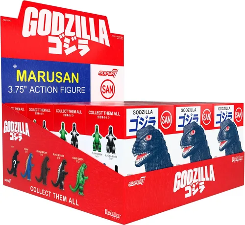 Vista 14 de Super7 Toho Shogun Godzilla - Figuras de reacción planas de caja ciega, paquete de 12 unidades, 3.75 pulgadas