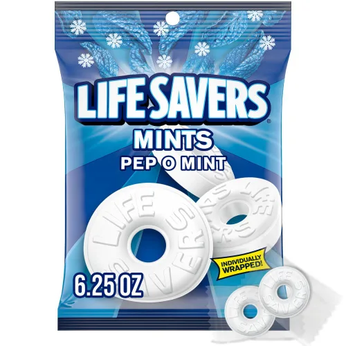Vista 12 de Caramelos duros de ron y mantequilla LifeSaver, bolsas de 6.25 onzas, (paquete de 12 unidades)