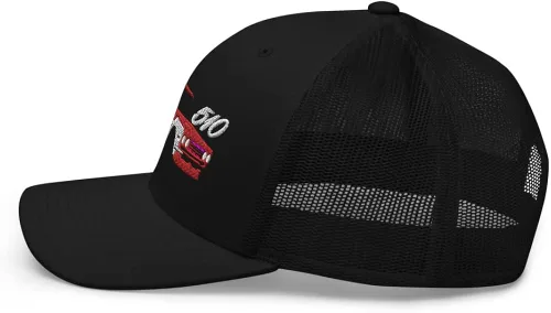 Vista 3 de Datsun 510 - Gorra de camionero con diseño personalizado JDM, Transparente