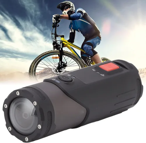 Vista 2 de Cámara de acción impermeable HD, cámara de acción impermeable 4K HD, WiFi, cámara de ciclismo de gran angular de 170 grados, grabadora de video