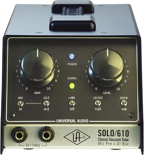 Vista 2 de UniversalAudioSolo610ClassicTubeMicPre/DI
