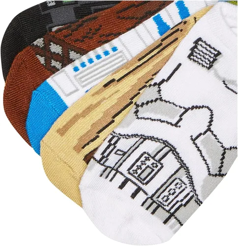 Vista 2 de STAR WARS Paquete de 5 calcetines para niños