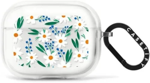 Vista 75 de CASETiFY Impact Airpods Pro (1ª/2ª) - Funda con anillo, color negro