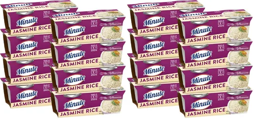 Vista 13 de Minute Arroz basmati listo para servir, tazas de arroz para microondas, tazas de 8.8 onzas (paquete de 8) Tazas de arroz para microondas de 8.8