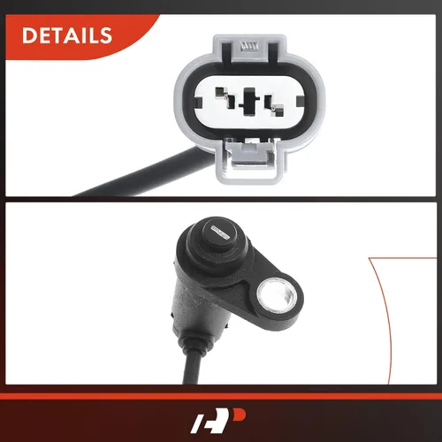Vista 7 de A-Premium Sensor de velocidad de rueda ABS trasero derecho compatible con Mitsubishi L200 2008-2009 2.4L, 2008-2015 2.5L - Lado del pasajero trasero