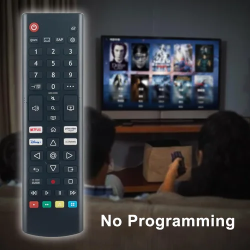 Vista 3 de AKB76037601 - Control remoto de repuesto para LG Smart TV 55UP7000PUA 65UP7000PUA 50UP7000PUA 32LM577BPUA 32LM577BZUA 32LM627BPUA 32LM637BPUB