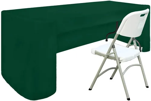 Vista 7 de ABCCANOPY Mantel rectangular de 6 pies para mesas rectangulares, de poliéster, lavable, para banquetes, bufé, fiestas, vacaciones, cenas, bodas