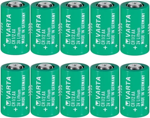 Vista 7 de Paquete de 2 baterías cilíndricas CR 1/2 AA Series de litio de 950 mAh