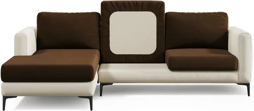 Vista 8 de Nolan Interior Funda mágica para sofá, funda de terciopelo para sofá de asiento, a prueba de mascotas, fácil de instalar, funda elástica, pequeña