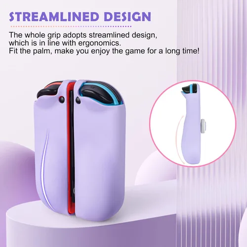 Vista 6 de DLseego Little Devil - Funda protectora para interruptor de conejo, carcasa de TPU suave, a prueba de golpes, resistente a los arañazos, con 4