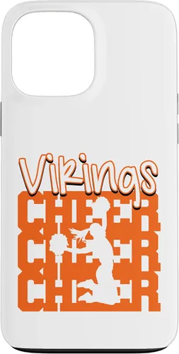 Vista 24 de Vikings Cheer Back to School Cheerleading Spirit O Case for iPhone 16