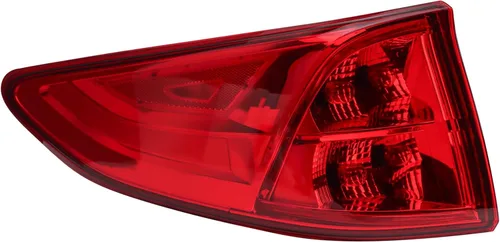 Vista 161 de Ensamble de luz trasera exterior TRQ para lado del conductor izquierdo trasero. Compatible con Toyota Corolla XLE 2020, 2021, 2022 y Toyota Corolla