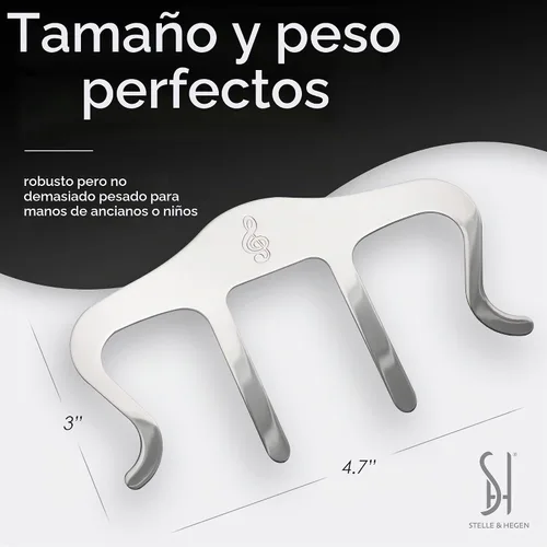 Vista 3 de Clip para libro de música, soporte para libros de piano Soporte de partituras para libros de piano, teclado e himnarios; mantiene las páginas