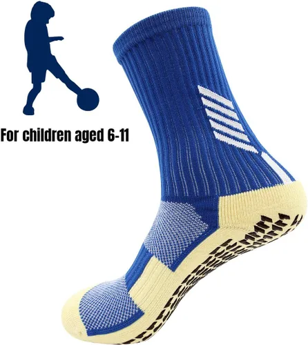 Vista 2 de Tinymori Calcetines antideslizantes para niños y niñas de 6 a 11 años