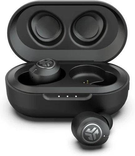 Vista 2 de JLab, JBuds Air ANC, auriculares inalámbricos verdaderos, auriculares Bluetooth con cancelación activa de ruido, color negro