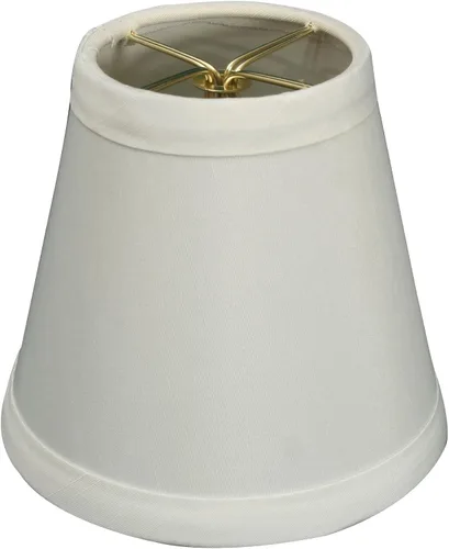 Vista 33 de Royal Designs, Inc. Lámpara de araña de tapa dura Empire Basic Shade CS-984-5AGL, oro antiguo, 3 x 5 x 4,5