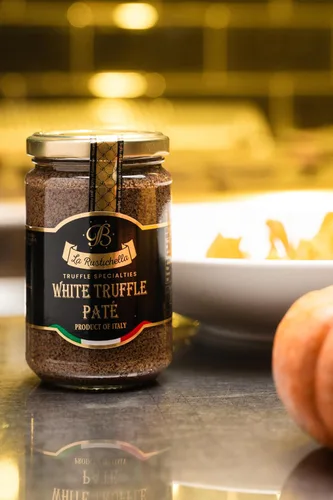 Vista 3 de La Rustichella - Paté de trufa blanca 3.17 oz (90 gr) - 100% Hecho en Italia Vegano, sin gluten, sin colesterol